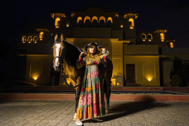 Horse Riding at Vijayran Palace